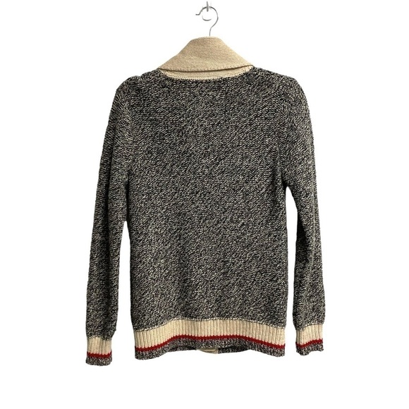 Roots Canada Women’s Cabin Wool Button Front Shawl Cardigan Sweater S - Picture 4 of 7